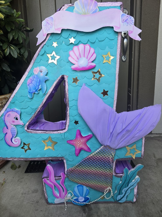 #4 mermaid Pinata