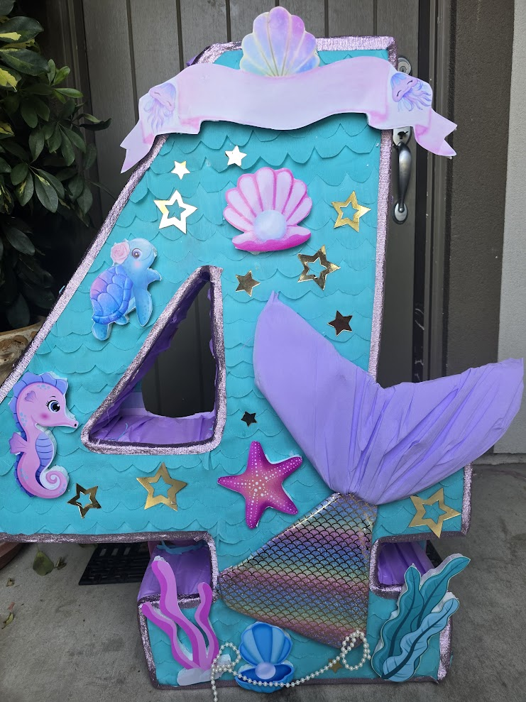 #4 mermaid Pinata